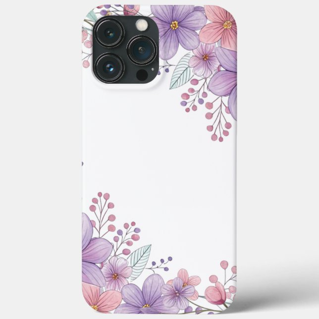 Floral Elegance for Your Phone Case-Mate iPhone Case (Back)