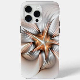 Floral Elegance Modern Abstract Fractal Art iPhone 15 Pro Max Case