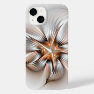 Floral Elegance Modern Abstract Fractal Art Case-Mate iPhone 14 Case