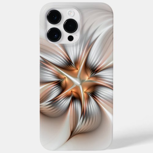 Floral Elegance Modern Abstract Fractal Art Case_Mate iPhone 14 Pro Max Case