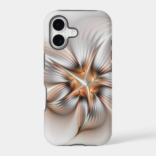 Floral Elegance Modern Abstract Fractal Art iPhone 17 Case