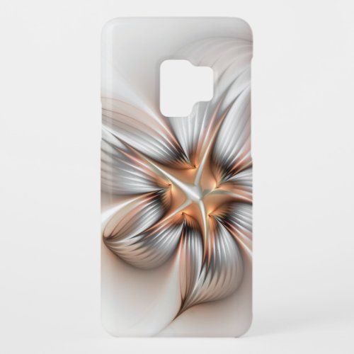 Floral Elegance Modern Abstract Fractal Art Case_Mate Samsung Galaxy S9 Case