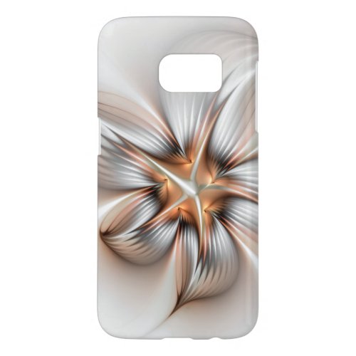 Floral Elegance Modern Abstract Fractal Art Samsung Galaxy S7 Case