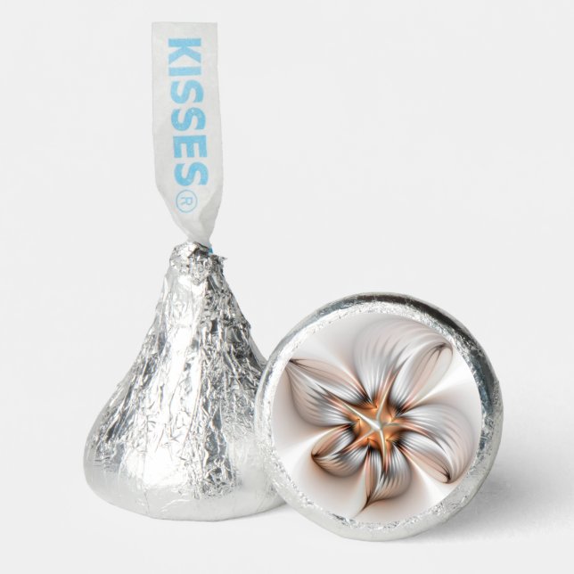 Floral Elegance Modern Abstract Fractal Art Hershey®'s Kisses® (Front)