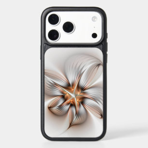 Floral Elegance Modern Abstract Fractal Art iPhone 17 Pro Max Case