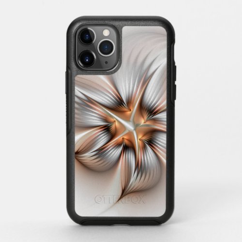 Floral Elegance Modern Abstract Fractal Art OtterBox Symmetry iPhone 11 Pro Case