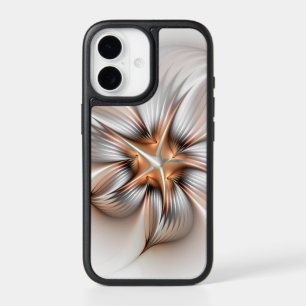 Floral Elegance Modern Abstract Fractal Art iPhone 17 Case