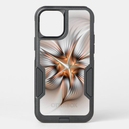 Floral Elegance Modern Abstract Fractal Art OtterBox Commuter iPhone 12 Pro Case