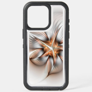 Floral Elegance Modern Abstract Fractal Art iPhone 15 Pro Max Case