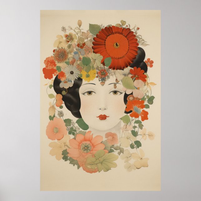 Floral Elegance Poster (Front)