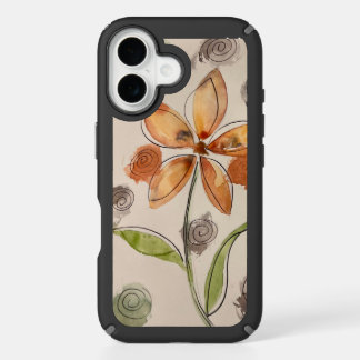 Floral Elegance: Single Bloom Phone Cover