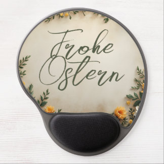 Floral Elegance - Springtime Easter Greetings Gel Mouse Pad