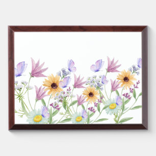 Floral Elegance Tee – Soft Pastel Blooms  Award Plaque