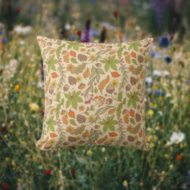 Floral Elegance Throw Pillow (Creator Uploaded)