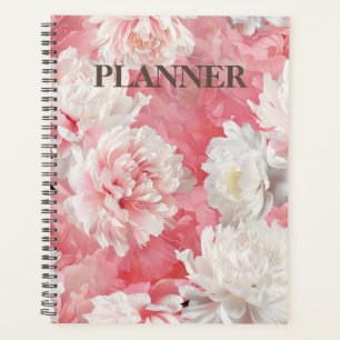 Floral Elegance: Your Peony-Designed Planner