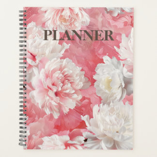 Floral Elegance: Your Peony-Designed Planner