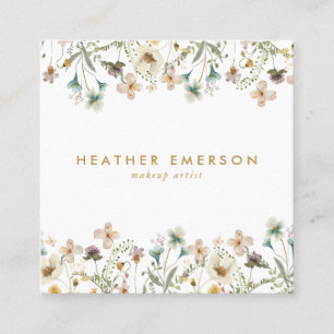 Floral Elegant Business Card