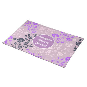 Floral Elegant Cloth Placemat