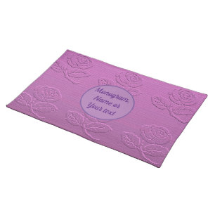 Floral Elegant Cloth Placemat