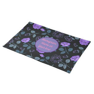 Floral Elegant Cloth Placemat