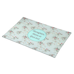 Floral Elegant Cloth Placemat