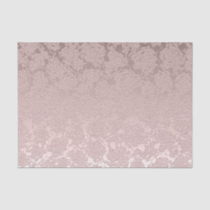 Floral Elegant Dusty Rose Dusty Pink Modern Chic Tissue Paper