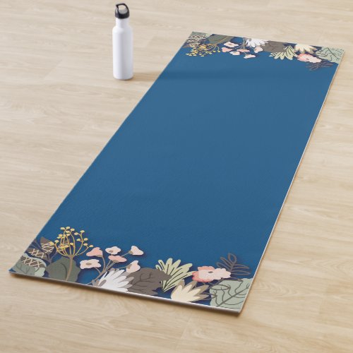 Floral Elegant  Fitness Gym Exercise Yoga Mat