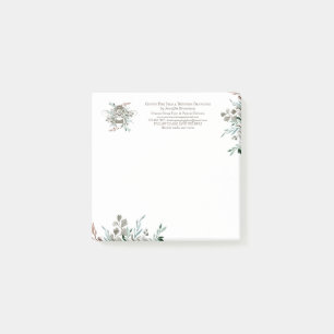 Floral Elegant Honey Bee Apiary Vintage Post-it Notes