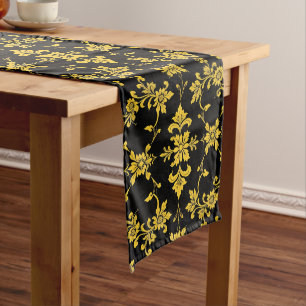Floral Elegant Luxury Modern Collection Long Table Runner