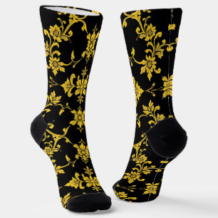 Floral Elegant Luxury Modern Collection Socks