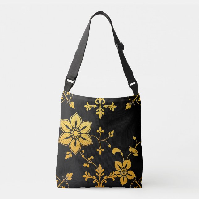 Floral Elegant Luxury Popular Collection Crossbody Bag (Front)
