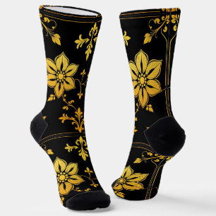 Floral Elegant Luxury Popular Collection Socks