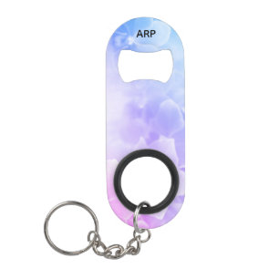 Floral Elegant Macro Photo Pink Lavender Keychain Bottle Opener