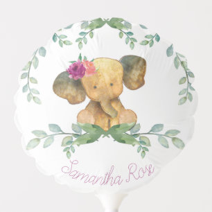 Floral Elephant Balloon