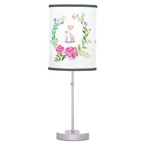 Floral Elephant Lamp Shade