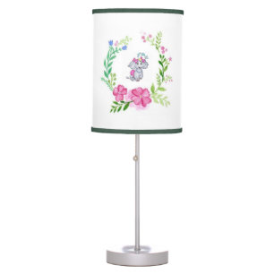 Floral Elephant Lamp Shade
