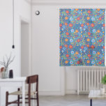 Floral Embroidery Pattern Sheer Curtains