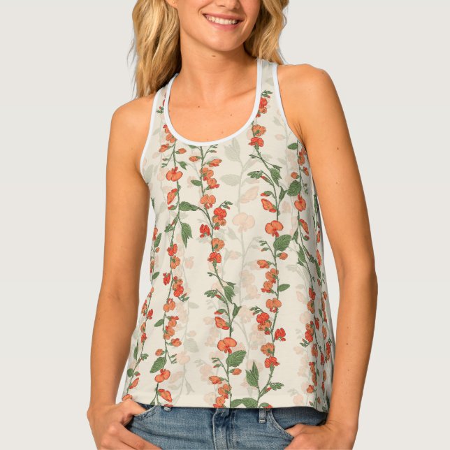 Floral Energizing Tank Top (Front)