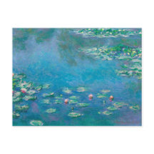 Floral Ephemera Decoupage Monet Water Lilies