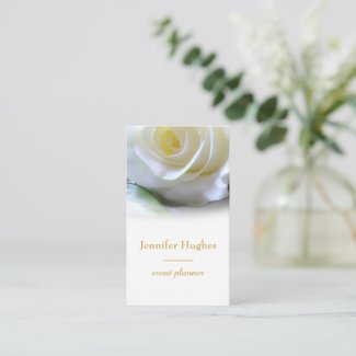 Floral Event Planner Business Card