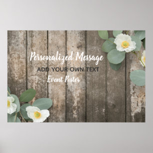 Floral Event Poster