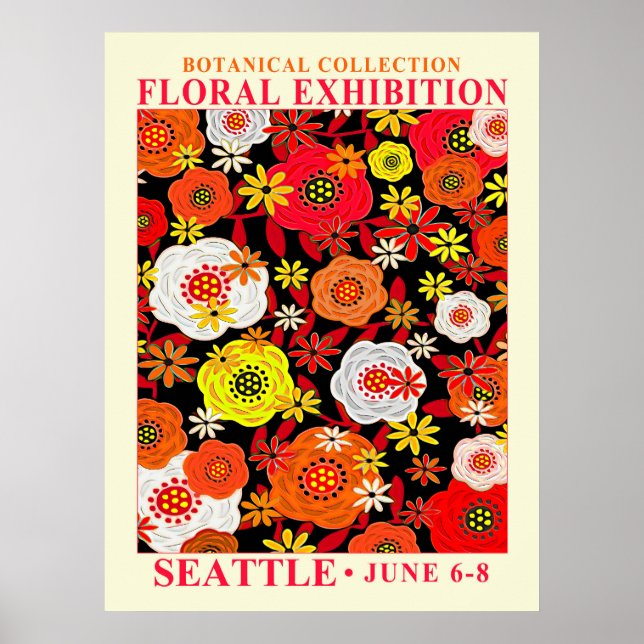 Floral Exhibit No. 9 Poster (Front)
