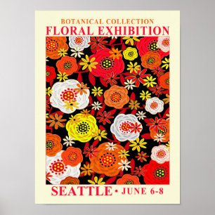 Floral Exhibit No. 9 Poster