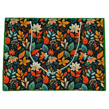 Floral Exotic Flowers Pattern