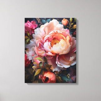Floral Explosion Canvas Print