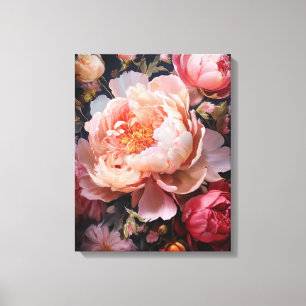 Floral Explosion Canvas Print