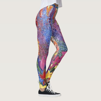 Floral Explosion Leggings