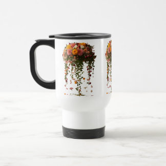 Floral Explosion Travel Mug - 15 oz