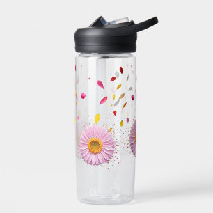 Floral Explosion – Vibrant Artistic Water Bottle