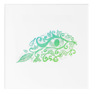 Floral Eye Acrylic Print